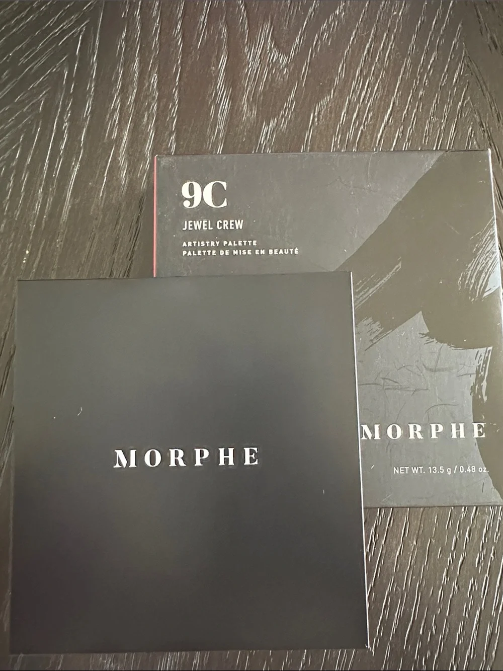 Morphe 9-Color Eyeshadow Palette — Peach, Gold & Rose Tones